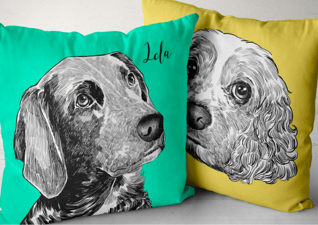 custom pet pillowcase