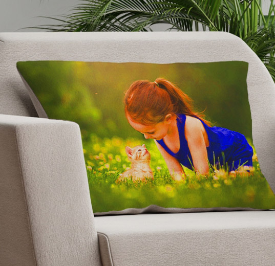 18x18 Pillow - Personalized Pet Pillow, Custom Pillows with Picture, H -  Pawfect House ™